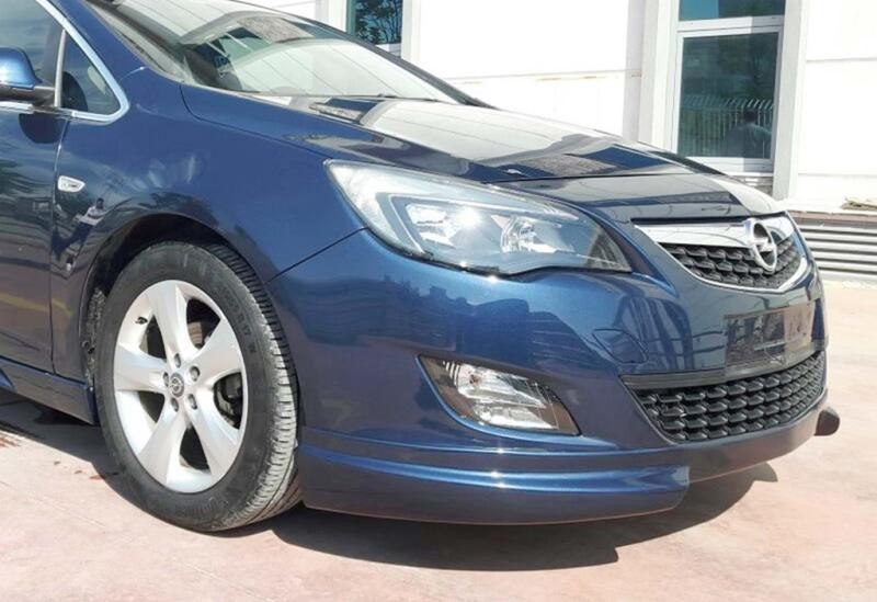 Купити Передня Lip накладка DPT V-2 (Під фарбування) для Opel Astra J 2009-2015 рр