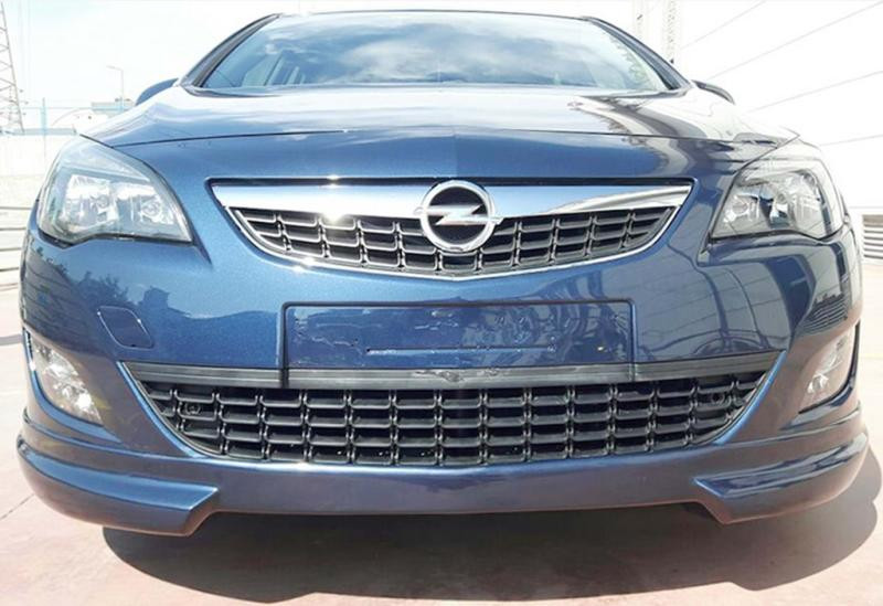 Купити Передня Lip накладка DPT V-2 (Під фарбування) для Opel Astra J 2009-2015 рр