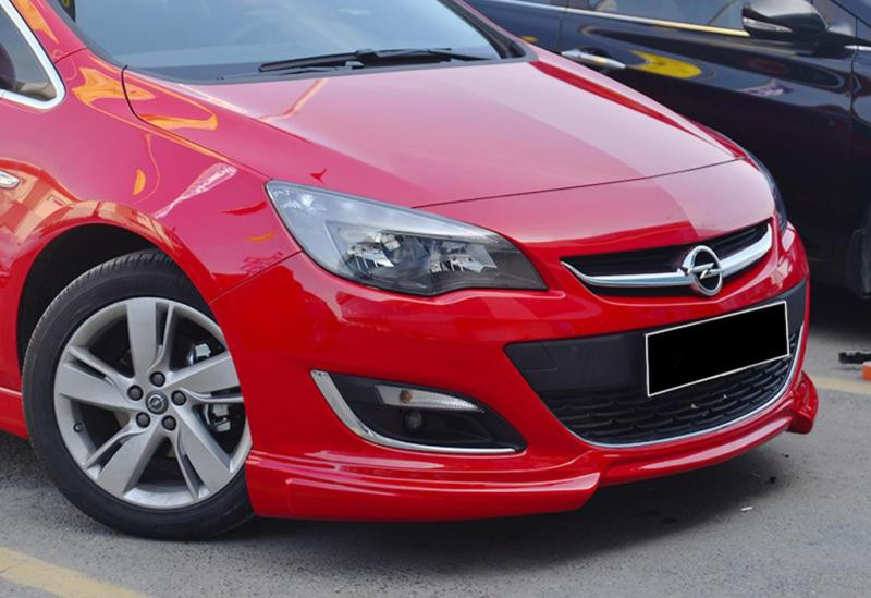 Купить Передняя Lip накладка DPT V-3 (Под покраску) для Opel Astra J 2009-2015 гг
