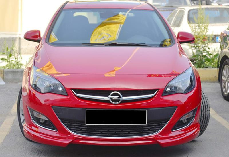 Купить Передняя Lip накладка DPT V-3 (Под покраску) для Opel Astra J 2009-2015 гг