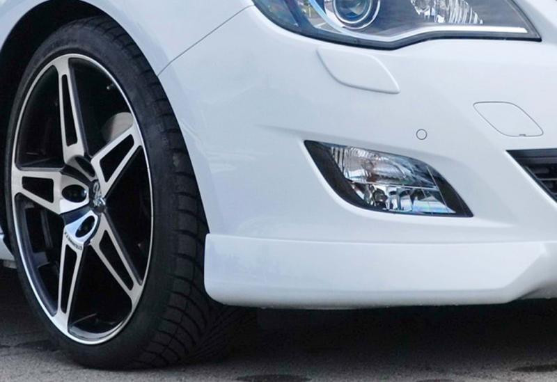 Купити Передня Lip накладка DPT V-4 (Під фарбування) для Opel Astra J 2009-2015 рр