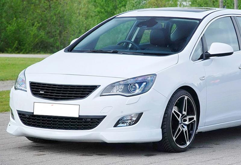 Купити Передня Lip накладка DPT V-4 (Під фарбування) для Opel Astra J 2009-2015 рр