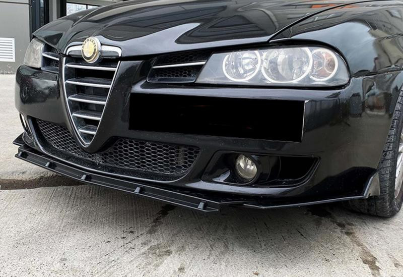 Купить Передняя Lip накладка DPT V-5 (ABS, черный глянец)