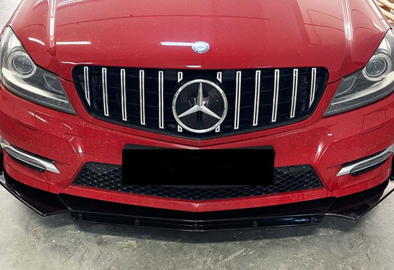 Купить Передняя Lip накладка DPT V-5 (ABS, черный глянец)