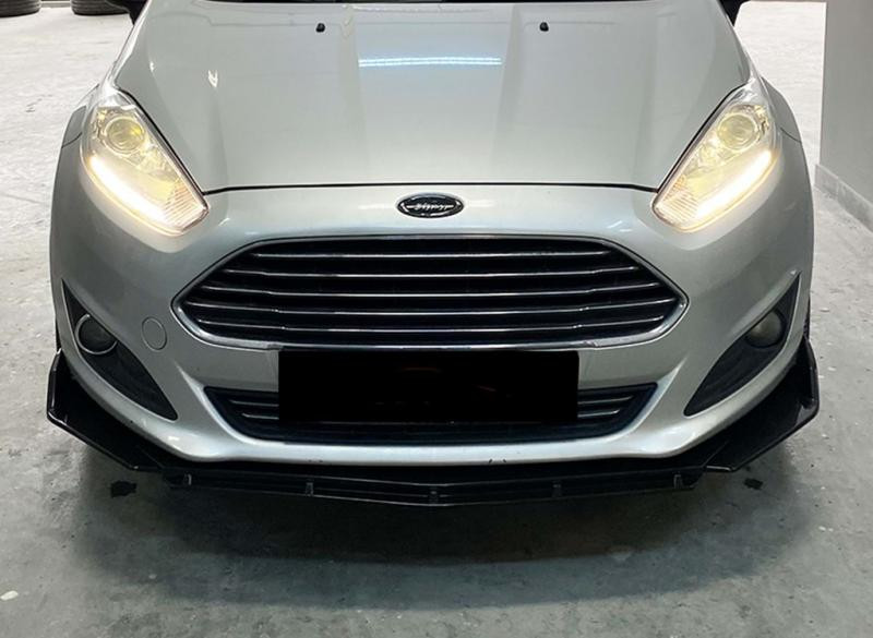 Купить Передняя Lip накладка DPT V-5 (ABS, черный глянец)