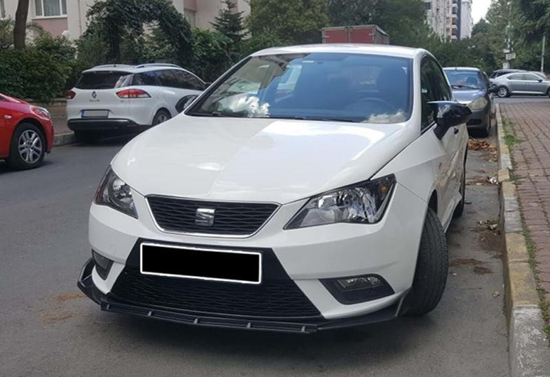 Купить Передняя Lip накладка DPT V-5 (ABS, черный глянец)