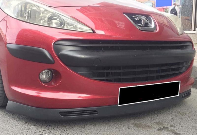 Купить Передняя Lip накладка DPT V-8 (ABS, черный глянец)