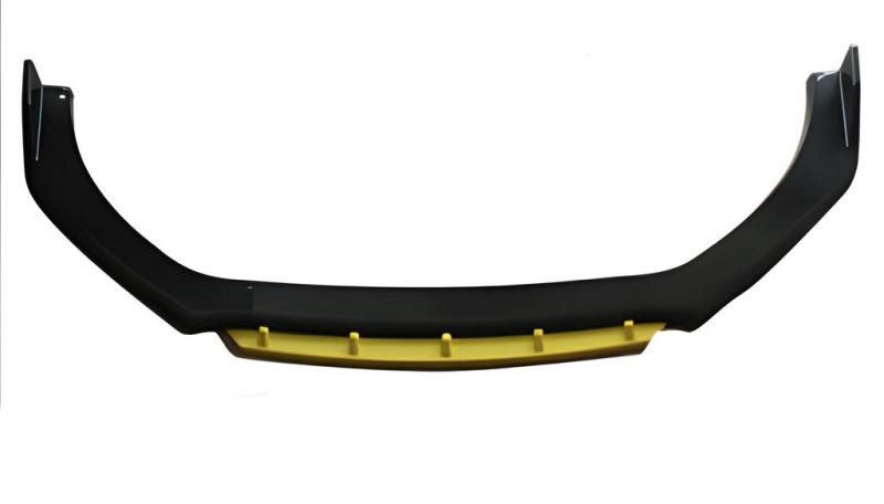 Купить Передняя Lip накладка DPT Yellow V-2 (ABS, черный глянец)