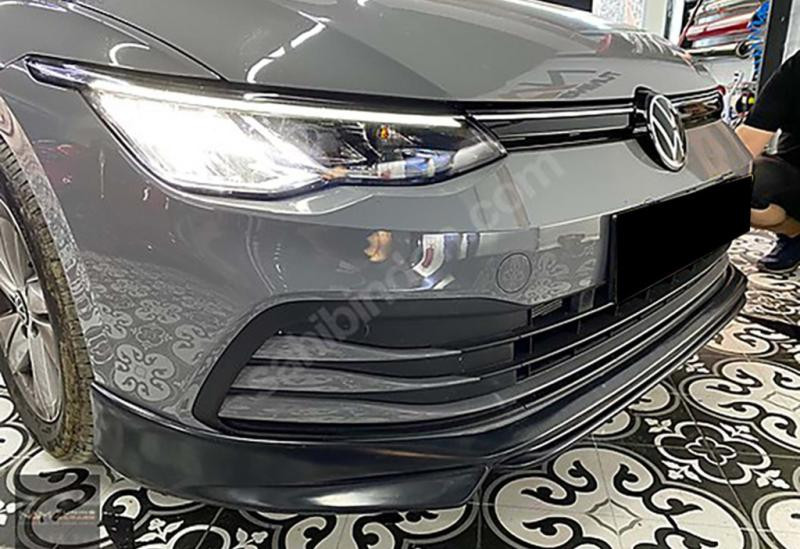 Купить Передняя Lip накладка DPT V-1 (черный глянец) для Volkswagen Golf 8