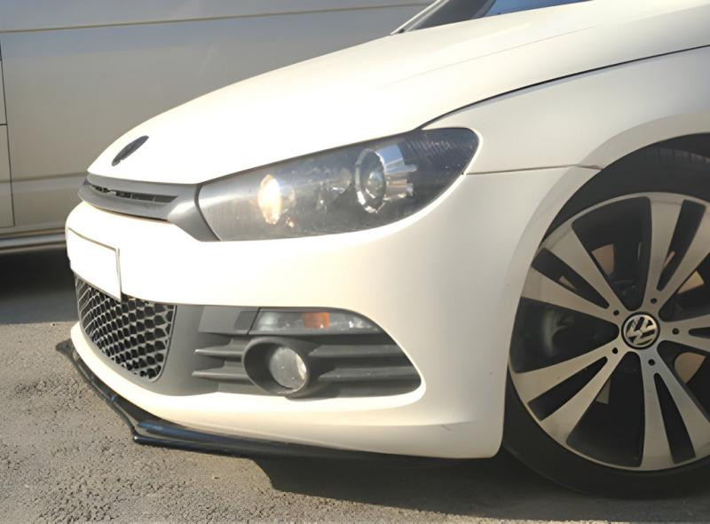 Купить Передняя Lip накладка DPT (2008-2017, черный глянец) для Volkswagen Scirocco