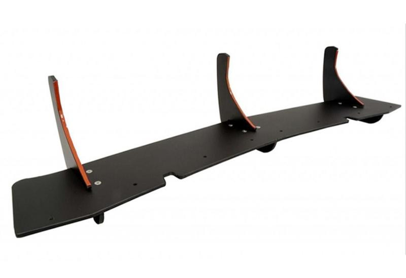 Купить Задний диффузор DPT V-4 (2008-2017, черный глянец) для Volkswagen Scirocco