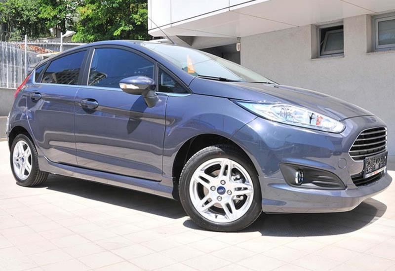 Купить Боковые пороги DPT V-3 (HB, черный глянец) для Ford Fiesta 2008-2017 гг