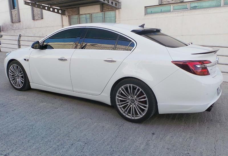 Купити Бокові пороги DPT V-1 (Під фарбування) для Opel Insignia 2008-2017 рр