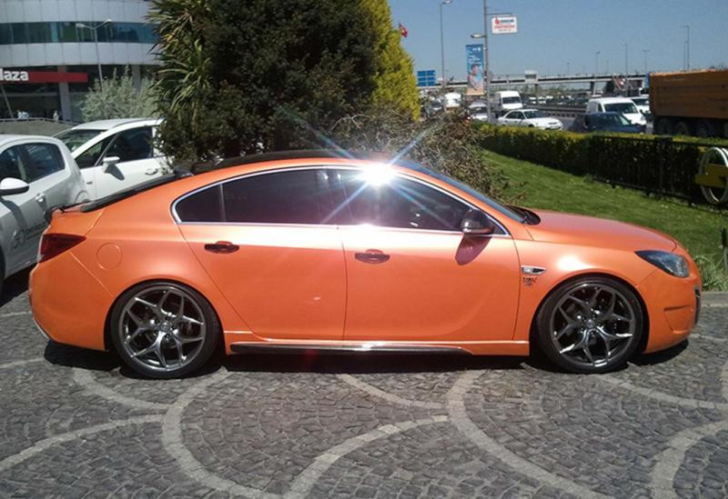 Купити Бокові пороги DPT V-2 (Під фарбування) для Opel Insignia 2008-2017 рр