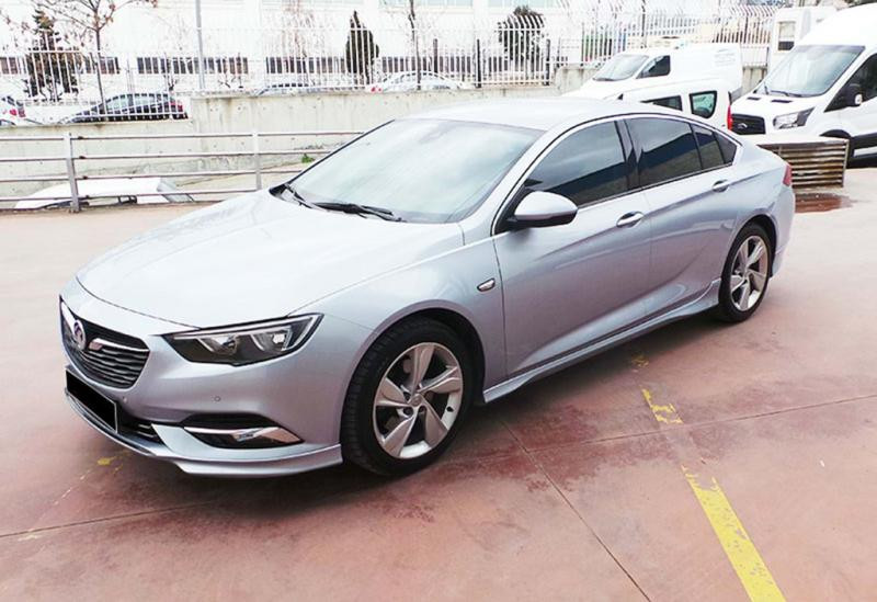 Купить Боковые пороги DPT (под покраску) для Opel Insignia 2017-2022 гг