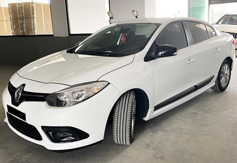 Купити Бокові пороги DPT (Під фарбування) для Renault Fluence 2009-2016 рр