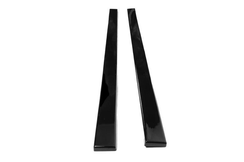 Купити Універсальна накладки на бокові пороги DPT Lower Lip Black (чорний глянець)