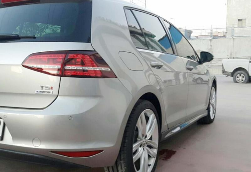 Купити Бокові пороги DPT V-8 (під фарбування) для Volkswagen Golf 7/E-Golf