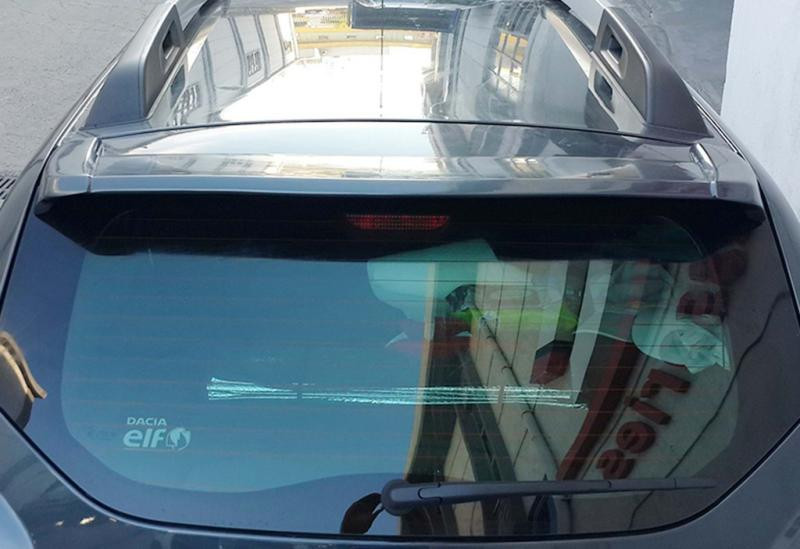 Купить Спойлер DPT (черный глянец) для Renault Duster 2018-2024 гг