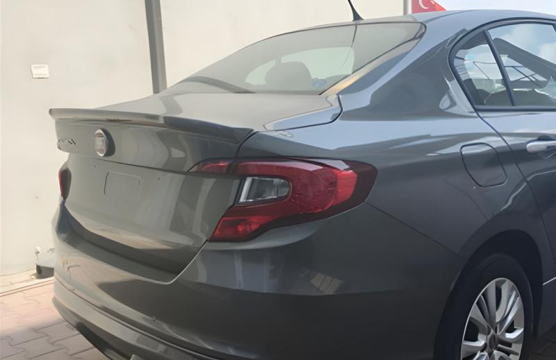 Купить Спойлер DPT (SD, черный глянец) для Fiat Tipo 2016- гг