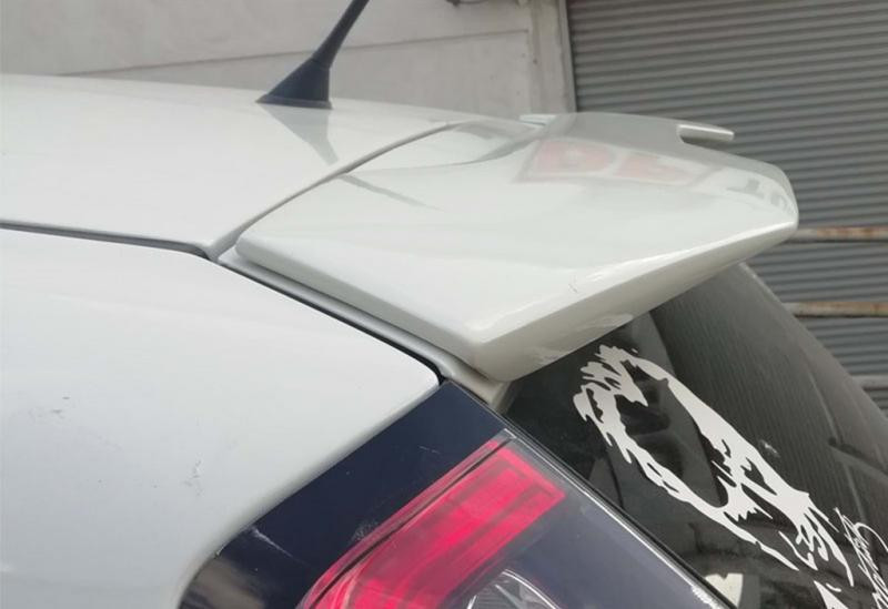 Купити Спойлер DPT (чорний глянець) для Fiat Punto Grande/EVO 2006-2018 рр