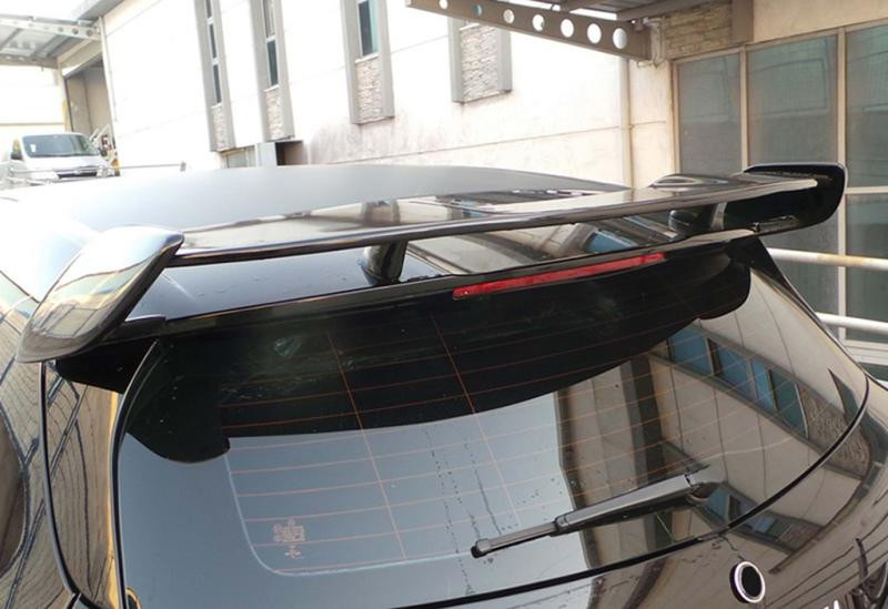 Купить Спойлер DPT V-1 (черный глянец) для Mercedes A-сlass W176 2012-2018 гг