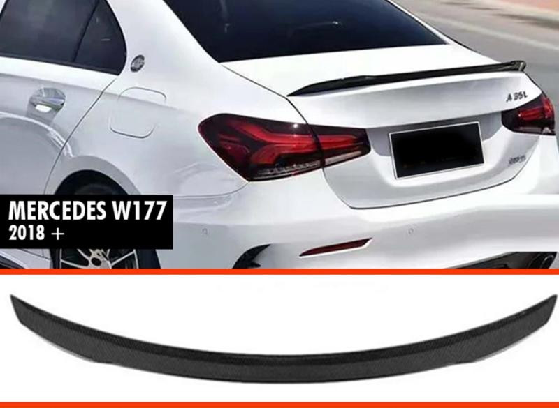 Купить Спойлер DPT V-2 (SD, черный глянец) для Mercedes A-сlass W177 2018- гг