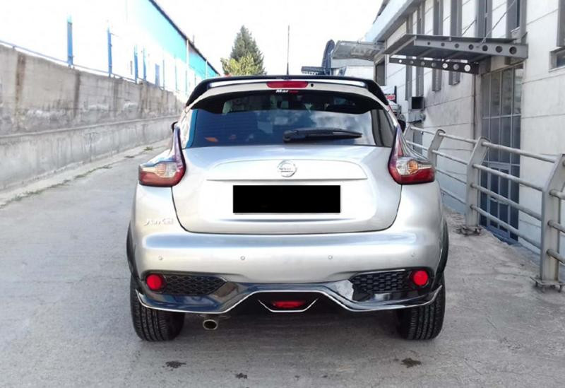 Купити Спойлер DPT V-2 (чорний глянець) для Nissan Juke 2010-2019 рр