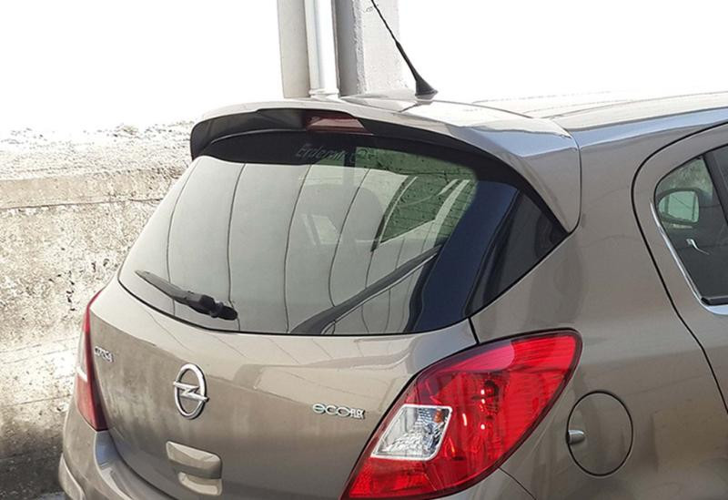 Купити Спойлер DPT (чорний глянець) для Opel Corsa D 2007-2014 рр