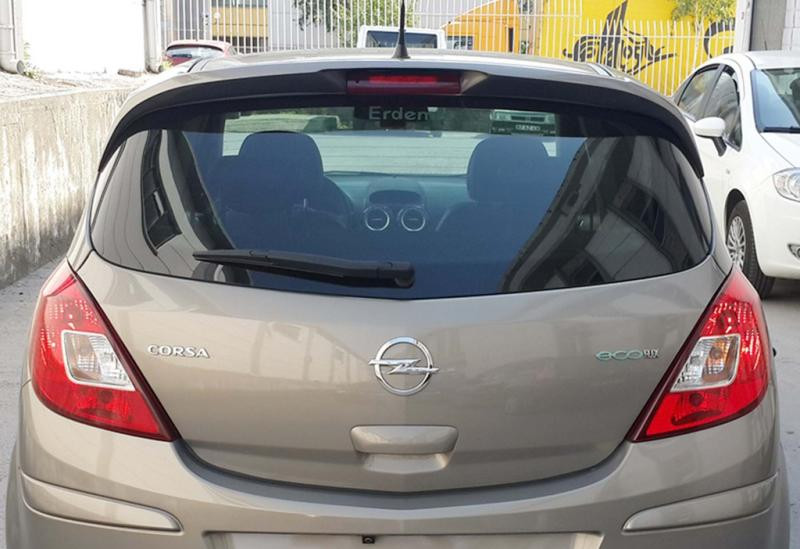 Купити Спойлер DPT (чорний глянець) для Opel Corsa D 2007-2014 рр