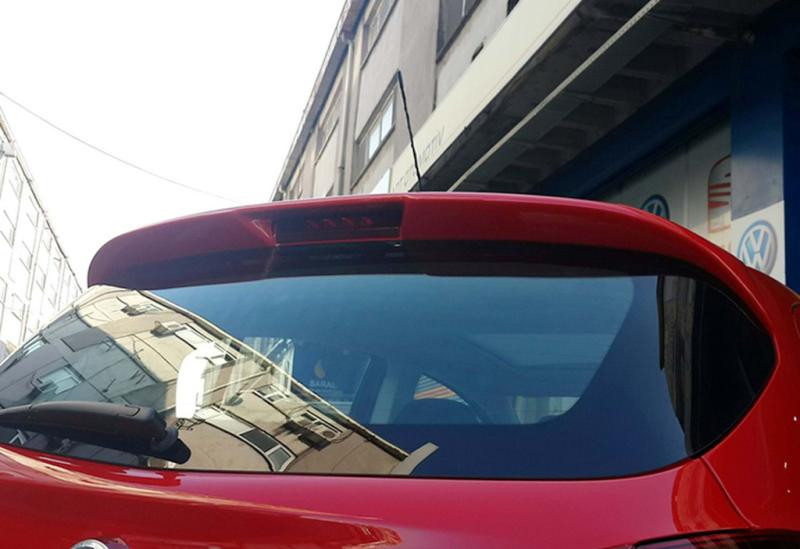 Купити Спойлер DPT V-2 (чорний глянець) для Opel Corsa E 2015-2019 рр