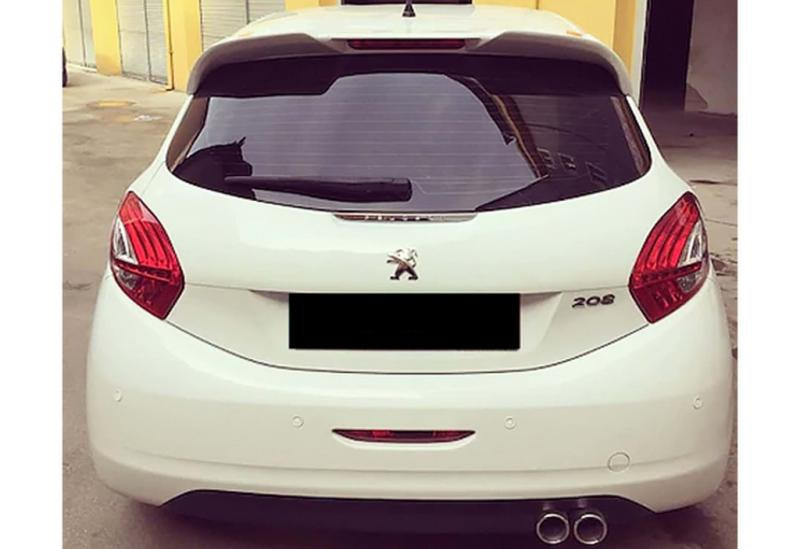 Купити Спойлер DPT (Під фарбування) для Peugeot 208 2012-2019 рр
