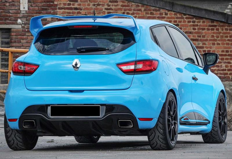 Купить Спойлер DPT V-1 (черный глянец) для Renault Clio IV 2012-2019 гг
