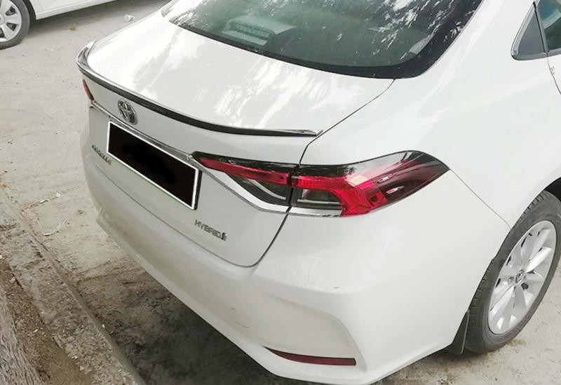 Купить Спойлер DPT (черный глянец) для Toyota Corolla 2019- рр