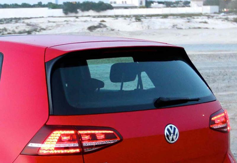 Купити Спойлер DPT V-1 (HB, чорний глянець) для Volkswagen Golf 7/E-Golf