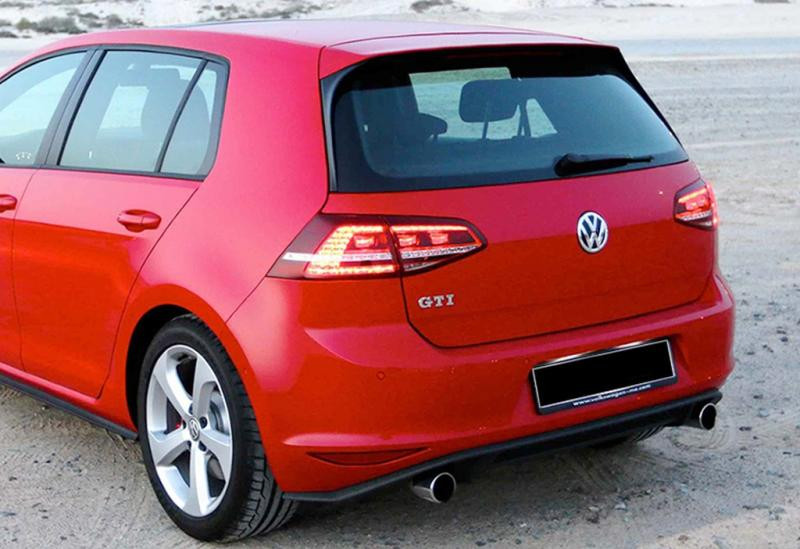 Купити Спойлер DPT V-1 (HB, чорний глянець) для Volkswagen Golf 7/E-Golf