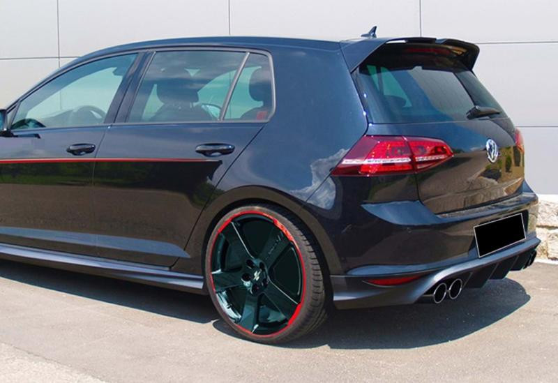 Купити Спойлер DPT V-3 (HB, Під фарбування) для Volkswagen Golf 7/E-Golf