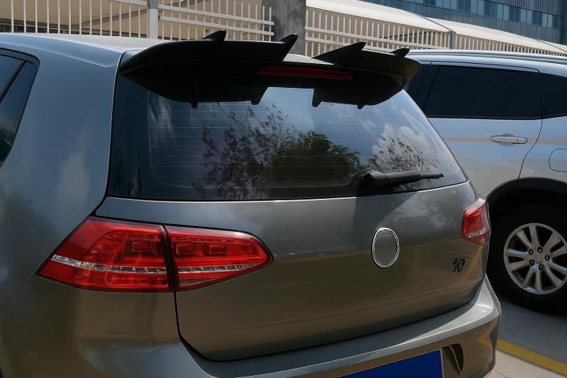 Купить Спойлер DPT V-7 (HB, черный глянец) для Volkswagen Golf 7/E-Golf