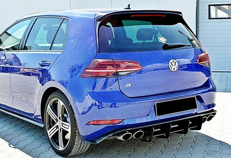 Купити Спойлер DPT V-9 (HB, чорний глянець) для Volkswagen Golf 7/E-Golf