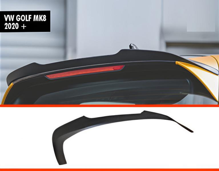 Купити Спойлер DPT V-4 (HB, чорний глянець) для Volkswagen Golf 8