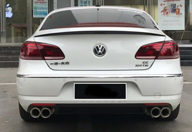 Купить Спойлер DPT (2012-2017, черный глянец) для Volkswagen Passat СС 2008- гг