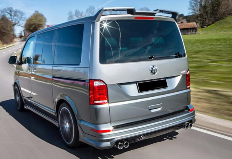 Купити Спойлер DPT (чорний глянець) для Volkswagen T6