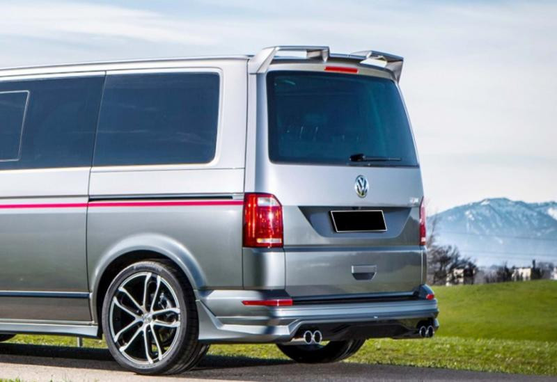 Купити Спойлер DPT (чорний глянець) для Volkswagen T6