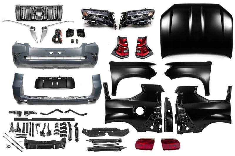 Купити Комплект рестайлінгу в Toyota Land Cruiser Prado 150 2017-2025 для Toyota Land Cruiser Prado 120