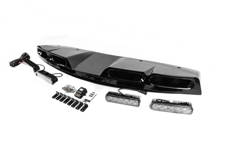 Купити Козирьок лобового скла з LED для Land Rover Defender 2019- рр