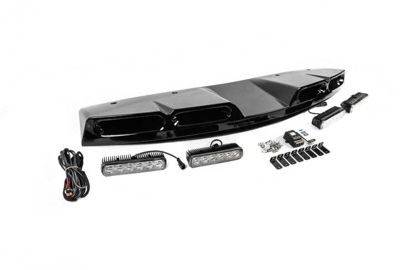 Купити Козирьок лобового скла з LED для Land Rover Defender 2019- рр