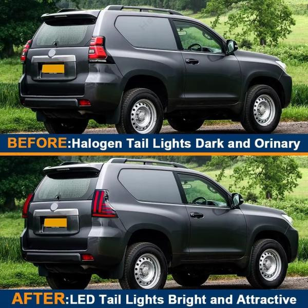 Купити Задні ліхтарі Dragon V2 (2017-2023, 2 шт) для Toyota Land Cruiser Prado 150