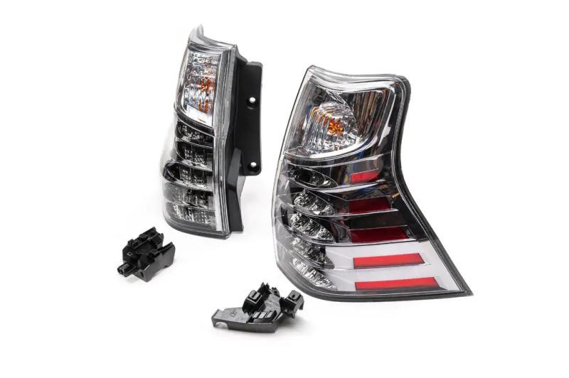 Купить Задние фонари Lexus-Type (2017-2023, 2 шт) для Toyota Land Cruiser Prado 150