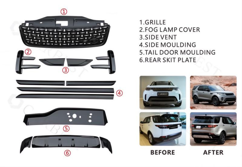 Купити Тюнінг комплект обвісів (BodyKit-2) для Land Rover Discovery V