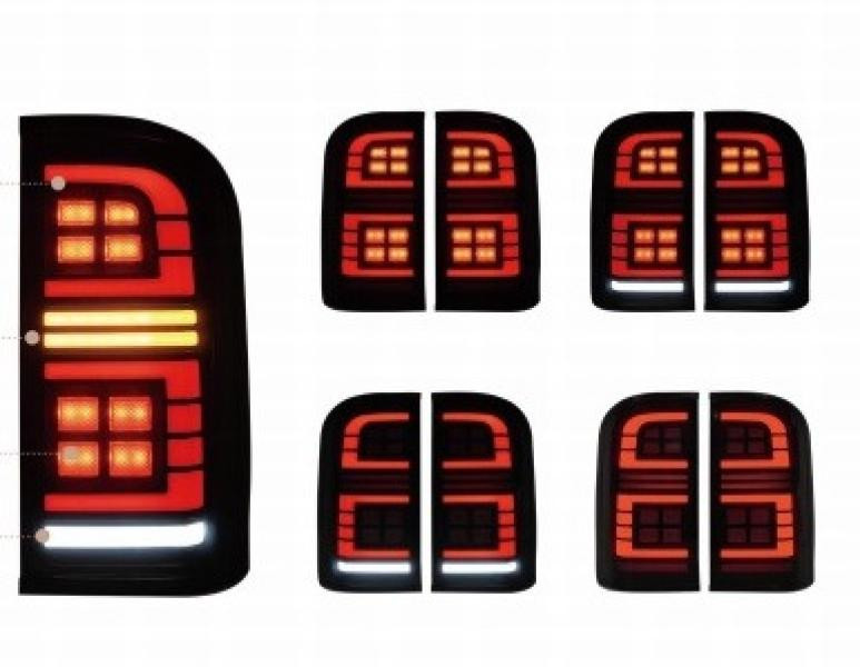 Купить Задние фонари Smoke Black LED (1999-2004, 2 шт) для Nissan Patrol Y61